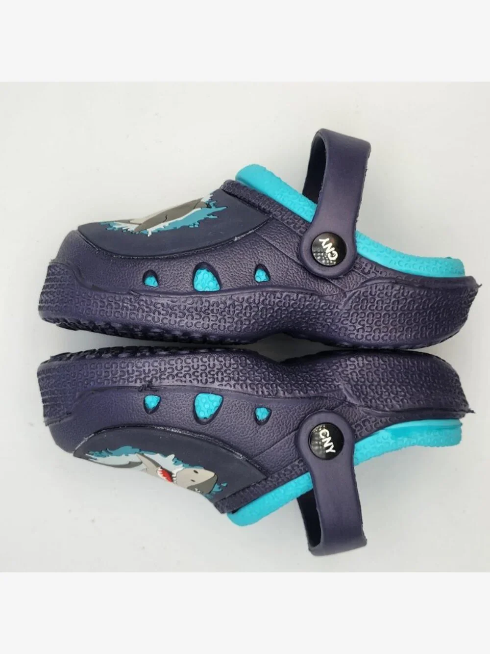 Blue Shark Waterproof Clogs | Kid's 10